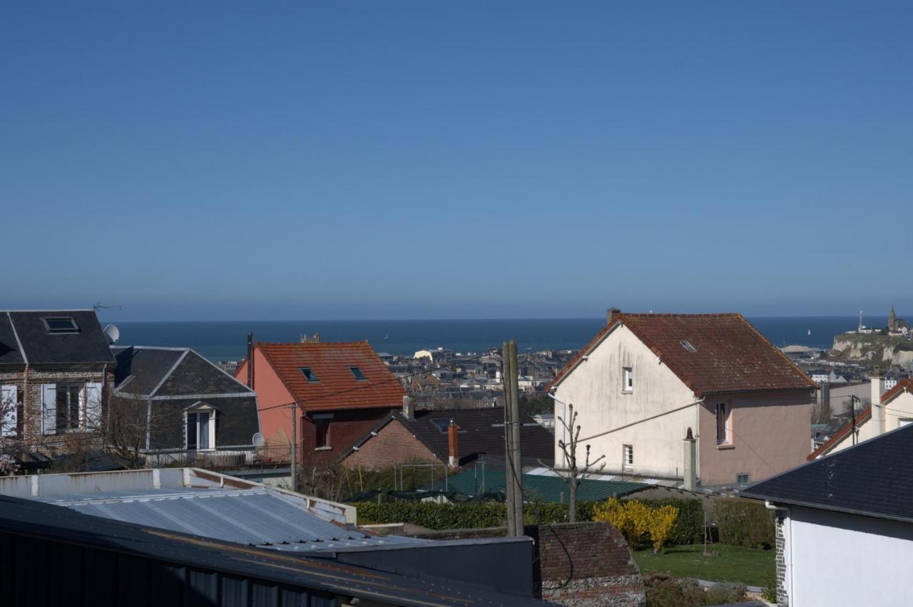Escale Dieppe Gambetta - Appart Et Studios 2-6 Personnes Vue Ville Et Mer Kültér fotó