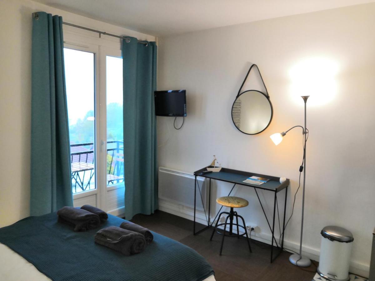 Escale Dieppe Gambetta - Appart Et Studios 2-6 Personnes Vue Ville Et Mer Kültér fotó